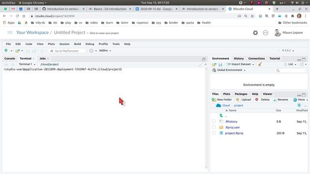 Introduction to version control with Git: Initialize a Git repository смотреть онлайн
