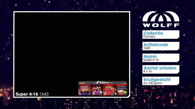 Super 4-16 :: Wolff Vuurwerk :: Vuurwerk Media Group смотреть онлайн