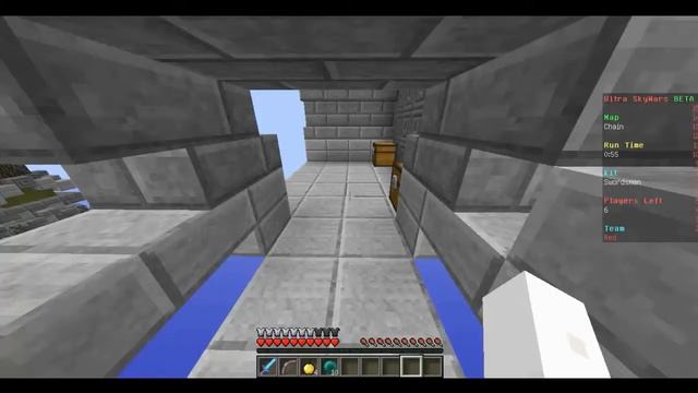 Майнкрафт воздушные битвы,Minecraft Sky Wars смотреть онлайн