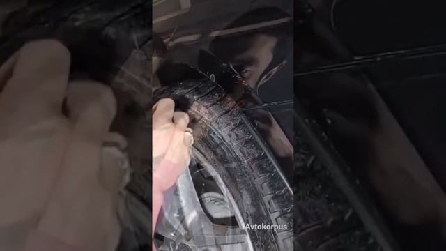Удаление царапин, точечный подкрас сколов смотреть онлайн