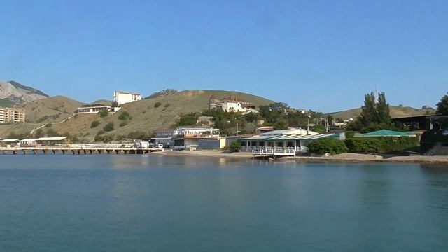 Здесь меньше всего отдыхающих и чистое море!!! Крым 2021, п.Курортное. смотреть онлайн