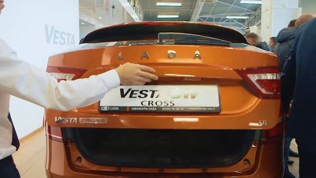 Старт продаж LADA Vesta SW Cross в Чебоксары-Лада, Новочебоксарск. смотреть онлайн