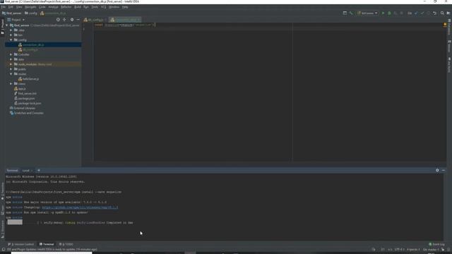 Connect NodeJS Server to SQL Server смотреть онлайн