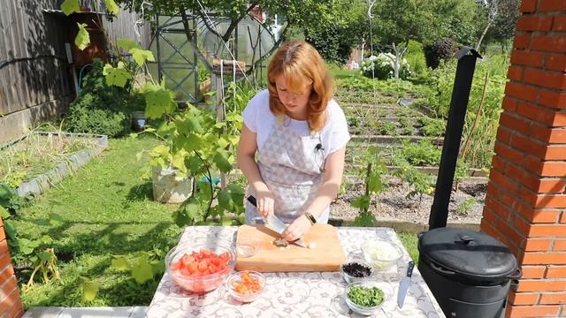 Чахохбили в казане смотреть онлайн