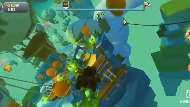 Getting my first pig in angry birds go!!!! смотреть онлайн