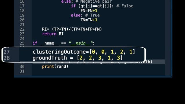 3.6.4 DS: Rand Index, Python Implementation: Rand Index for Clustering Validation Pt. 3 смотреть онлайн