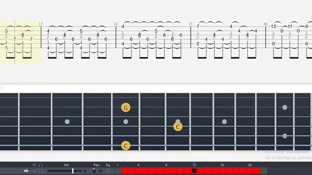 Guitar Tab - Eau de Vie (Shiki) OST Fingerstyle Tutorial Sheet Lesson #Anp смотреть онлайн