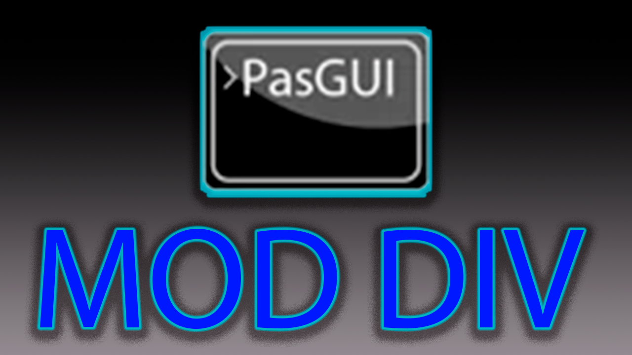 Div и mod в pascal gui смотреть онлайн