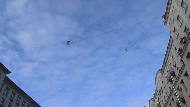Канатоходцы над Тверской смотреть онлайн
