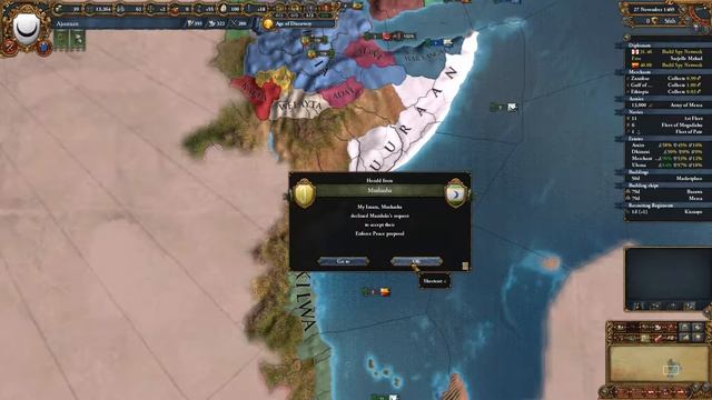 EU4 - Ajuuraan the Hydraulic Empire - 5 смотреть онлайн