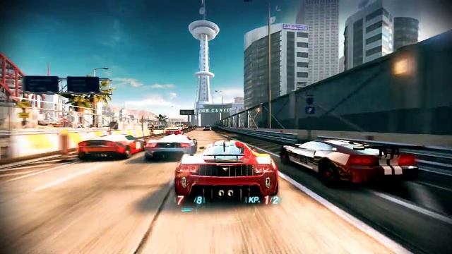 Обзор игры Split Second смотреть онлайн