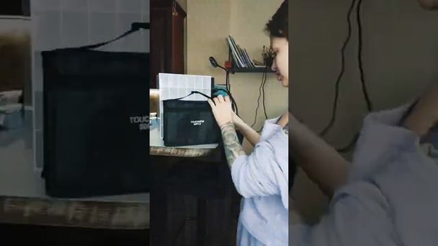 распаковка органайзера для маркеров!?? #распаковка #организацияихранение #рисование #маркеры #скет смотреть онлайн