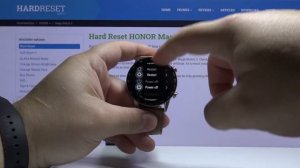 HARD RESET HONOR MagicWatch 2 – Restore Defaults / Wipe Data