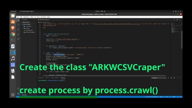Python Scrapy ARKW (Part 1): Download ARKW fund holdings CSV file смотреть онлайн
