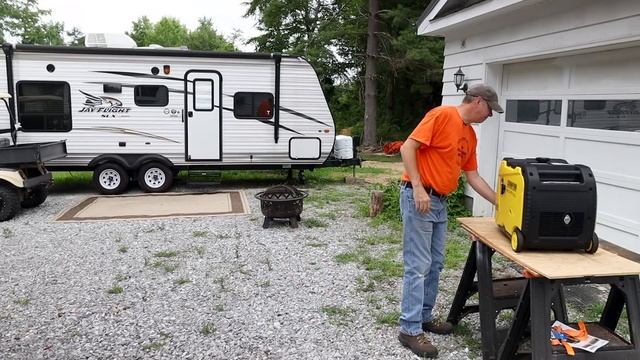 #68 Champion Dual Fuel 4500 Watt Inverter Generator. Unboxing, Setup, And Review. Best RV Generator