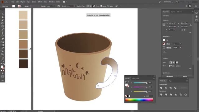 From Sketch to Screen | ep1 | Adobe Illustrator - mesh tool? смотреть онлайн