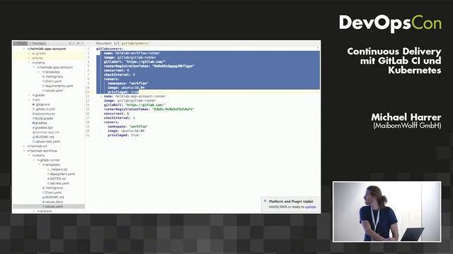 Continuous Delivery mit GitLab CI und Kubernetes смотреть онлайн