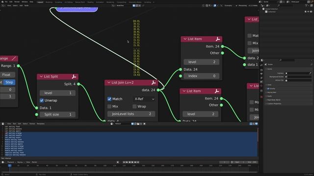 LIVENODING / Pair XY Cross Breed Strings Using SV Nodes in Blender смотреть онлайн