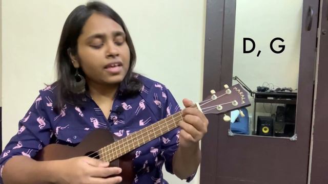 Kya Hua Tera Wada-Ukulele Cover (with chords) смотреть онлайн