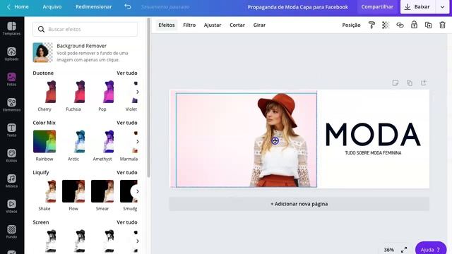 Como fazer capa para o Facebook com o Canva grátis tutorial 2020 смотреть онлайн