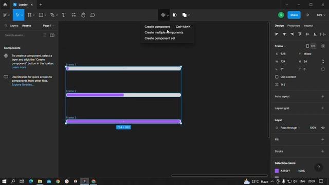 linear loading animation in figma | how to create animations in figma? смотреть онлайн