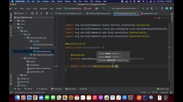 Spring Boot with Amazon SQS | Spring Cloud AWS | Amazon Web Services | AWS Simple Queue Service смотреть онлайн