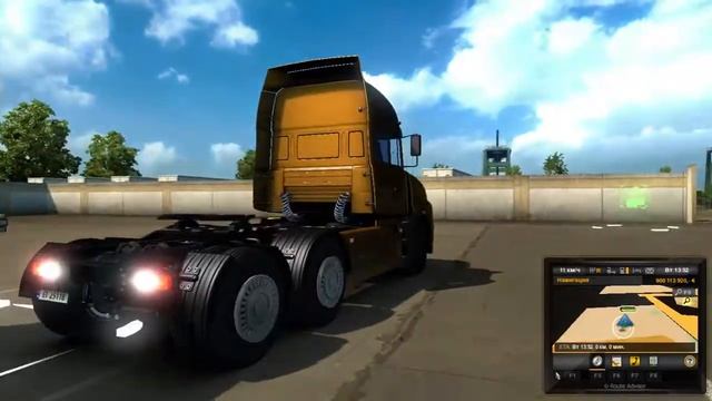 Euro Truck Simulator 2 [1.27] Обзор мода Ural 6464 Ссылка в описании смотреть онлайн