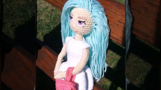 Вязаная кукла крючком амигуруми смотреть онлайн