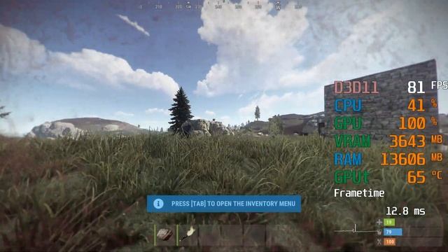 AMD Radeon RX 570 -- Intel Core i5-9400F -- Rust FPS Test смотреть онлайн