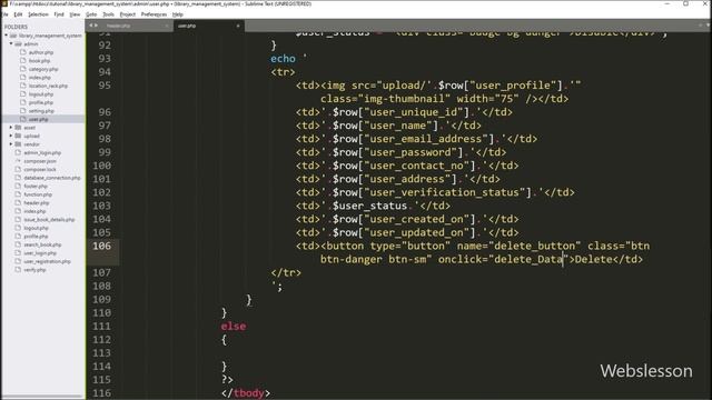 PHP Project On Library Management System - Enable Disable User Login - 28 смотреть онлайн