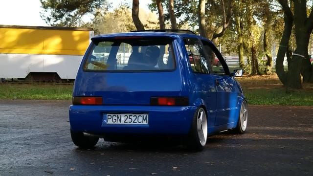 Fiat Cinquecento 1,2 16v Air Ride on 15" - Twerking ! смотреть онлайн