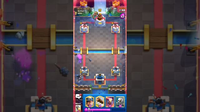 End Season Push W Miner Control 🏆 - Clash Royale смотреть онлайн