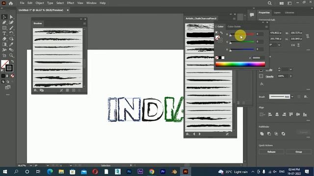 Adobe Illustrator : Brush Tutorial Lesson-1:Drawing with Brushes Tutorial : Get Started With Brushe смотреть онлайн