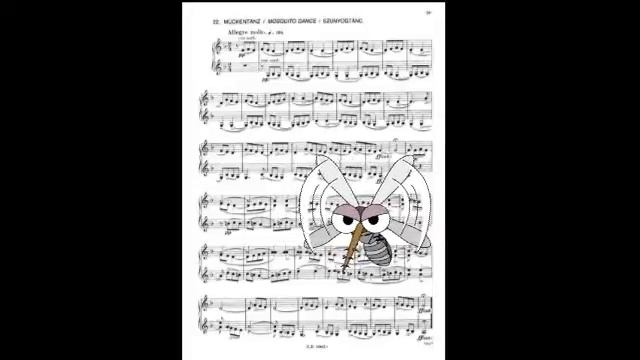 bartok:No.22 Mosquito Dance from 44 Duets for two violoins смотреть онлайн