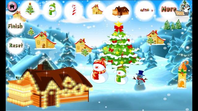 Christmas Games - Santa's Village - Free Online Game For Kids смотреть онлайн