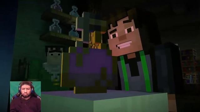 Episode 1 : The Order Of The Stone Playthrough! (Minecraft Story Mode) смотреть онлайн