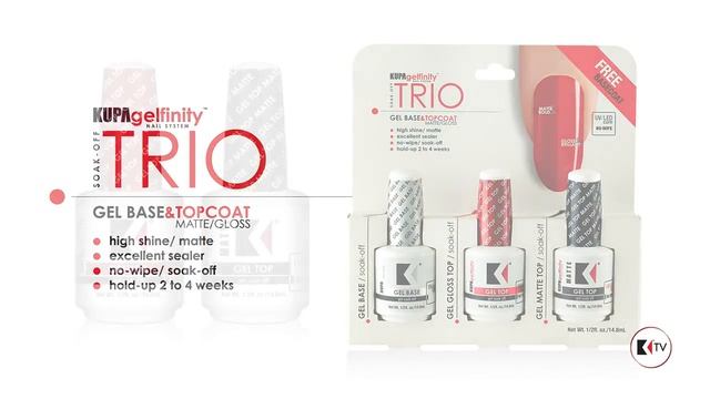 Gelfinity Soak-off Gel Trio Pack смотреть онлайн