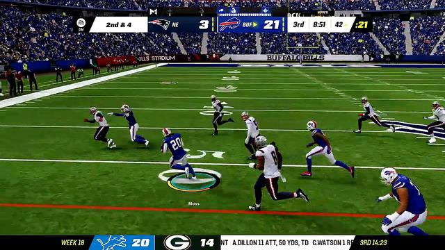 Regular Season Finale | Madden ’23 | Buffalo Bills Franchise | EP 17 | Wk 18 vs. Patriots (Season 1 смотреть онлайн