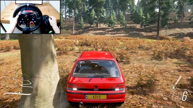 1993 Renault Clio Williams - Forza Horizon 4 (Logitech G29 + Shifter) GamePlay смотреть онлайн