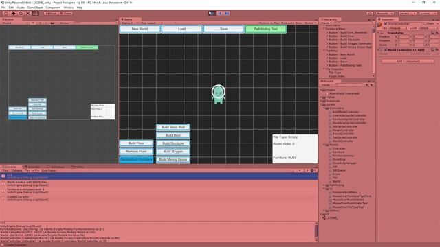 Unity Base-Building Game Tutorial - Episode 58! [LUA in Unity!] смотреть онлайн