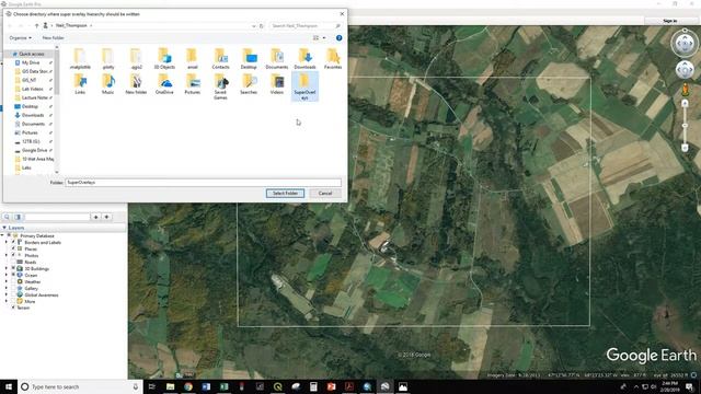 Loading a GeoTiff into Google Earth Pro смотреть онлайн