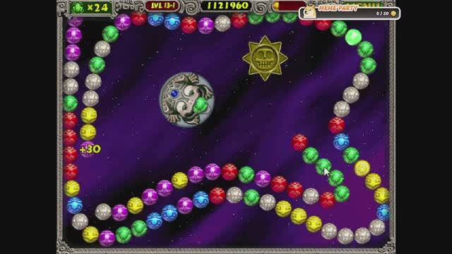 Zuma Deluxe. Полное прохождение смотреть онлайн