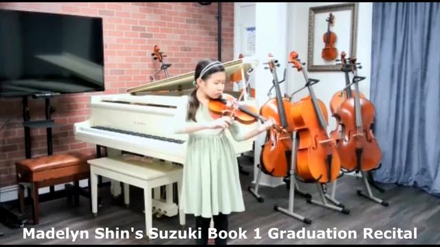 Madelyn Shin's Suzuki Book 1 Graduation Recital at NY String Academy смотреть онлайн