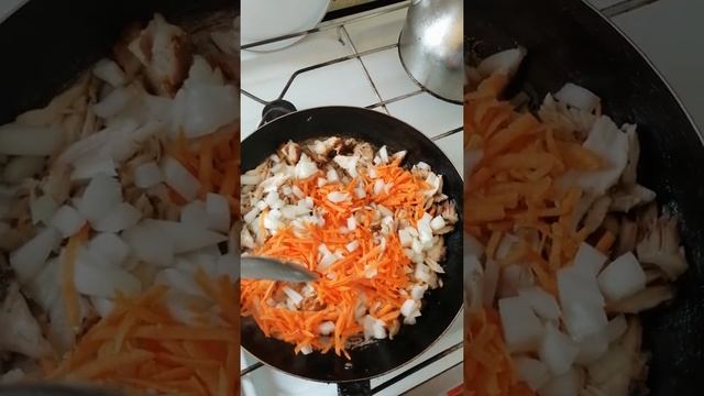 Макароны по-флотски, только с курицей. смотреть онлайн