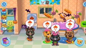 My Talking Tom Friends ❤ Day 40 -  New Update! Halloween (Android/ iOS) Gameplay Walkthrough Part 1