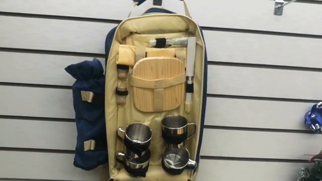 Походный набор на четыре персоны, отличный подарок любителям отдыха на природе смотреть онлайн