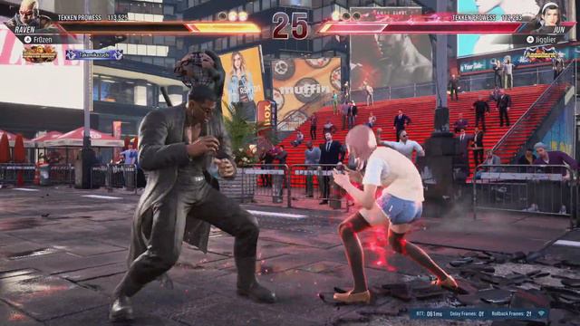 Raven has the best chip in Tekken! || TEKKEN8 Raven Gameplay смотреть онлайн