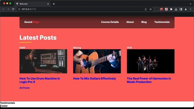 Figma To React JS | Build A Modern Responsive Website - Blog Section смотреть онлайн