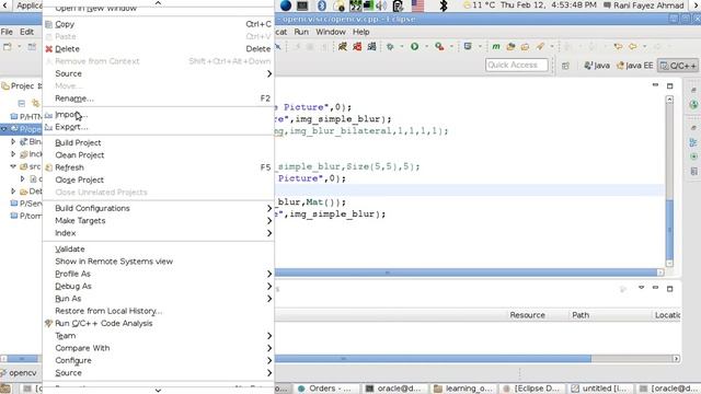 OpenCV Using C++ Lesson 31:Using Eclipse IDE with OpenCV (Arabic Version) смотреть онлайн