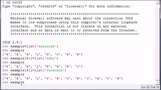 13) Python Programming - Slicing Lists. смотреть онлайн